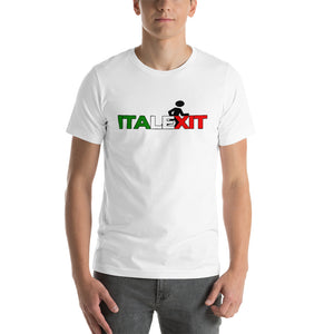 Italexit Tshirt Bianca (unisex)